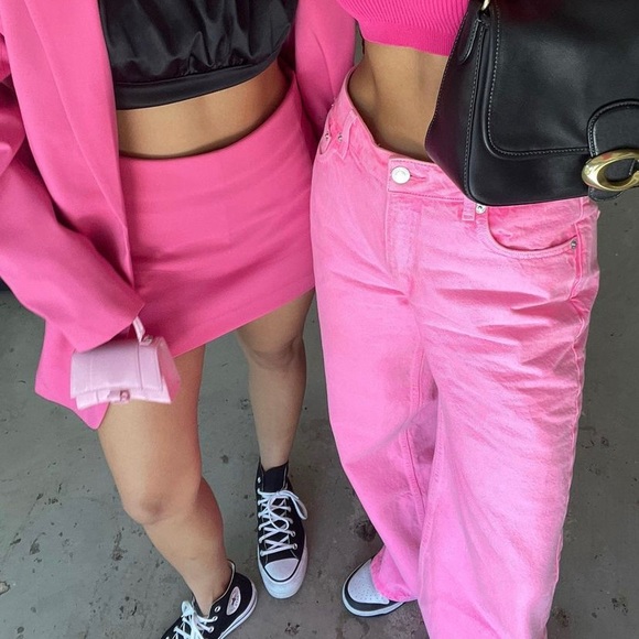 ZARA Oversized Blazer Pink Size Xs,  Small - Picture 13 of 16